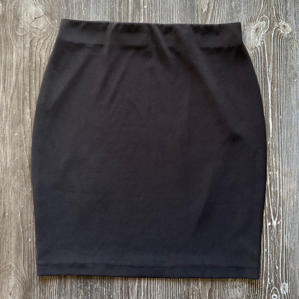 Joseph Ribkoff Pencil Skirt Womens 10 Black Stretch Jersey Pull On Canada